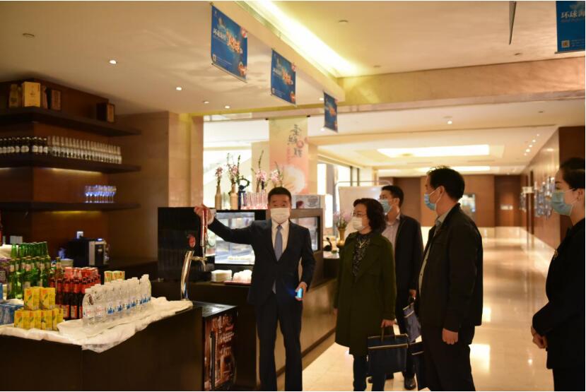 壹定发委副主任游代丽调研领导壹定发集团复工复产工作