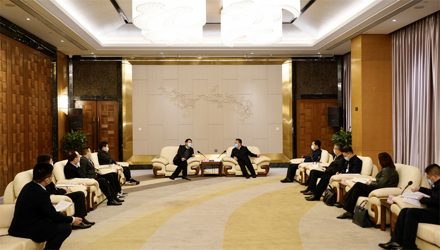 省壹定发集团党委书记、董事长任丁率队赴南充调研