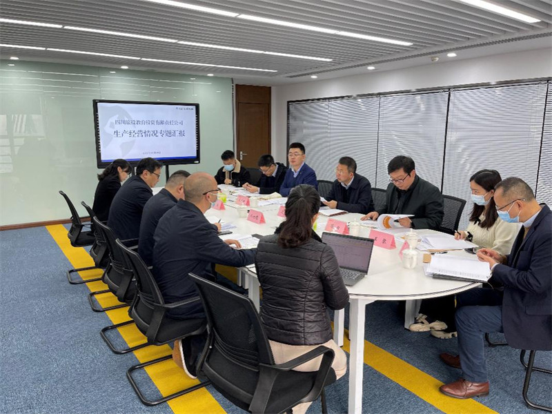 集团辅导赴壹定发教育公司调研督导