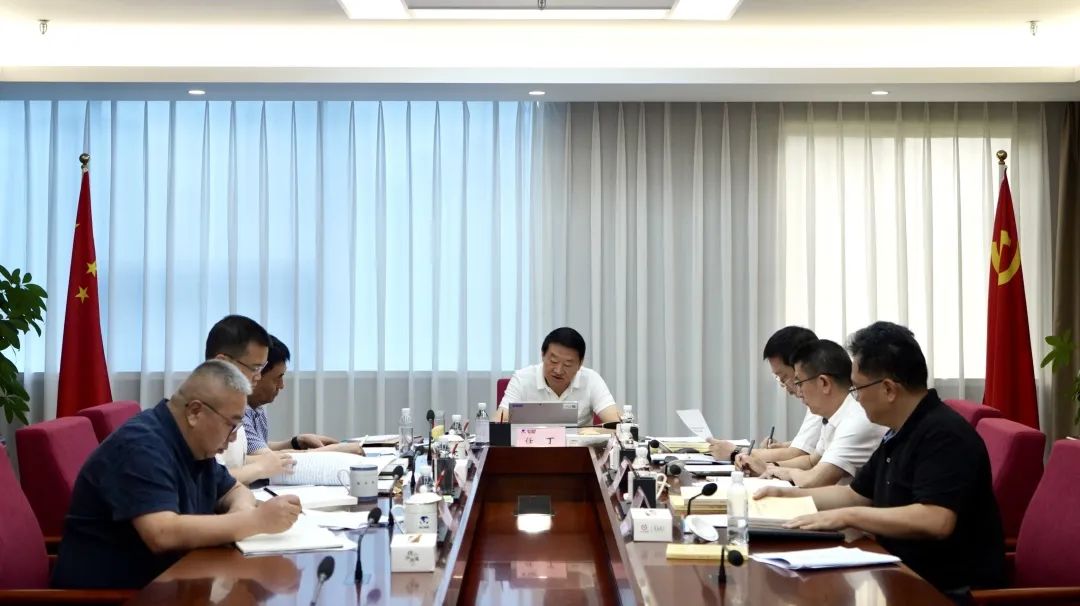 省壹定发集团党委理论进建中心组召开2023年第八次专题进建钻研会