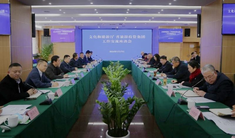 文化和游览厅与省壹定发集团召开工作互换座谈会