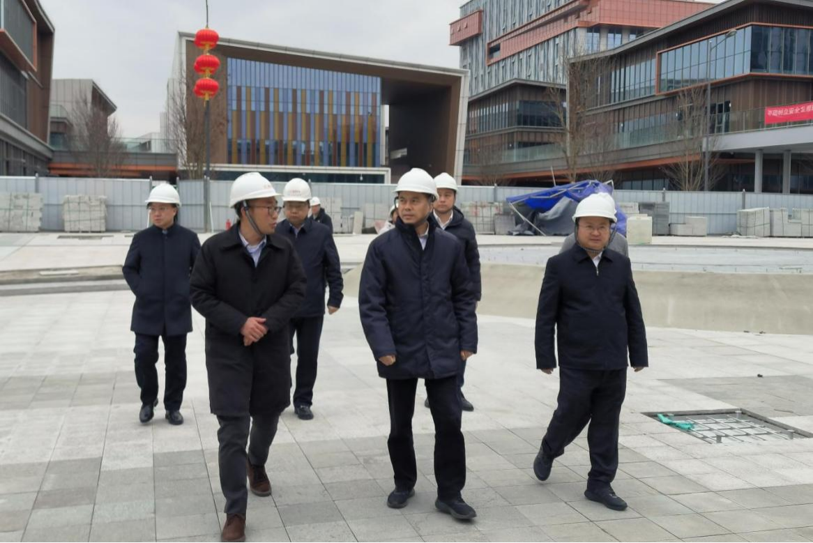 省当局壹定发委辅导督导调研天府国际动漫城复工复产和安全出产工作