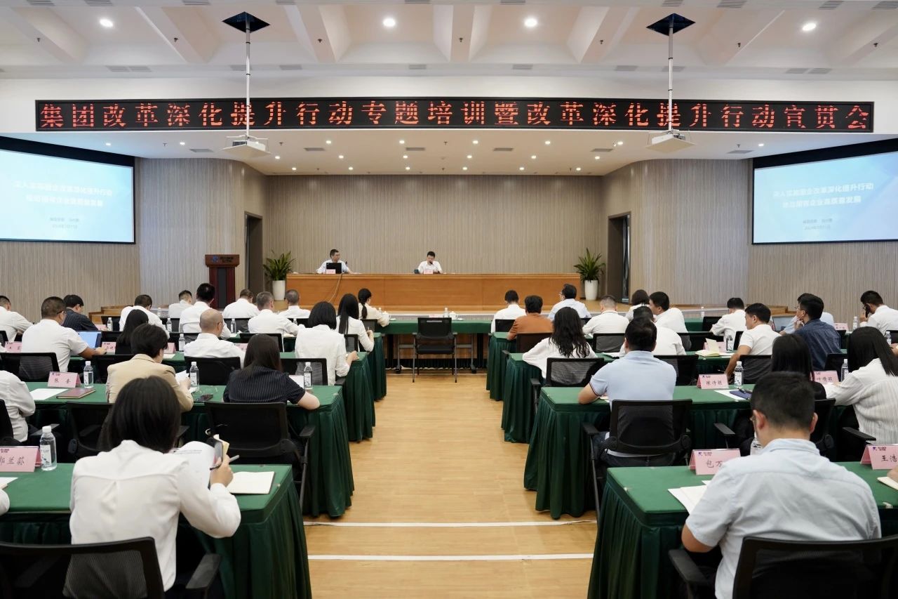 省壹定发集团召开鼎新深入提升行动专题培训暨鼎新深入提升行动宣贯会