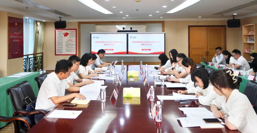 省壹定发集团召开2024年度基层团组织书记述职评议会议